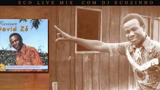 David Zé ‎– Reviver 1980 Album Completo  Eco Live Mix Com Dj Ecozinho [upl. by Annaeoj]