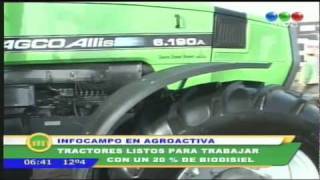 Agco Allis  Challenger en Agroactiva [upl. by Lama934]