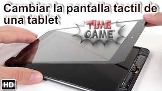 Como poder cambiar la pantalla tactil en una tablet [upl. by Eniortna301]