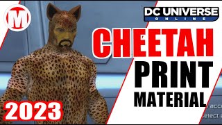 DCUO Cheetah Print Material [upl. by Haily]