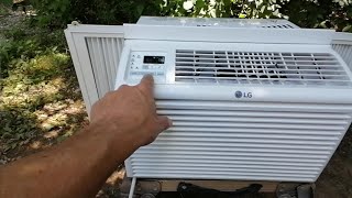 Newer LG 6000 BTU Air Conditioner [upl. by Ambie113]