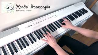 Handel Passacaglia  Suite HWV 432 G minor [upl. by Akimrej608]