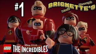 LEGO The Incredibles Chapter 1 quotUnderMinedquot with 5 MINIKITS in Story Mode [upl. by Edlyn438]