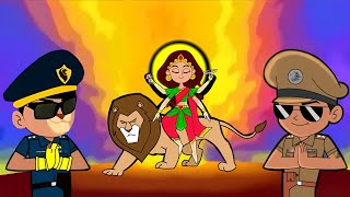 little singham New episode  little Shera cartoon  little singham vs kaal rakhsas  Shakti Durga 🔱 [upl. by Penrod]