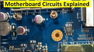 Laptop Motherboard Circuits Explained  Laptop Motherboard Repair [upl. by Artek]