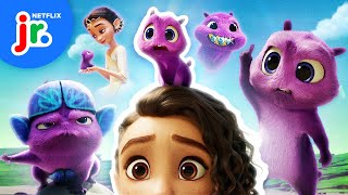 Flinks FUNNIEST Moments from Spellbound 💜✨ Netflix Jr [upl. by Serra]