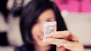 Are Silica Gel Packs Toxic  msbeautyphile [upl. by Cyrie836]