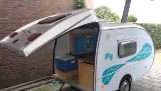 Caravan te koop FLY MINI CARAVAN VERKOCHT [upl. by Ed146]