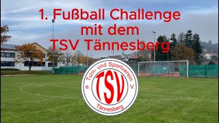 Meine erste Fußball Challenge  TSV Tännesberg  Wer gewinnt den 20€ Gutschein [upl. by Nylanna]