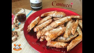 ECCO LA RICETTA ORIGINALE DEI CANTUCCI TOSCANI FATTI IN CASA [upl. by Eniledgam726]