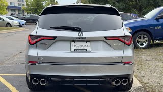 2025 Acura MDX Type S Advance Rear Seats and Cargo  Car Conversations [upl. by Trescott]