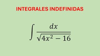 Integral 14x21612 dx por sustitución trigonométrica  Ejercicio 40 [upl. by Lehcim]