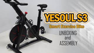 Yesoul S3  Unboxing and Assembly [upl. by Aivat196]