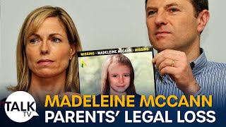 Madeleine McCanns parents lose legal battle [upl. by Ammej]