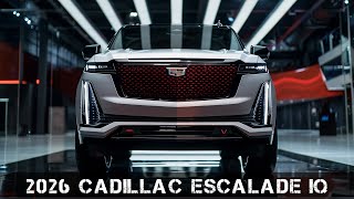 2026 Cadillac Escalade IQ – The Future of Luxury EVs Unveiled [upl. by Binnie665]