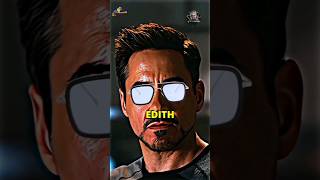 Why Tony Stark Never Used The Edith Glasses 😮 shorts ironman marvel [upl. by Aeniah865]