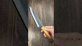 Satoshi Nakagawa Aogami 2 Kurouchi Gyuto Knife 210mm with Urushi Lacquered Oak Handle [upl. by Anonyw299]