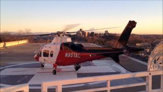 MedEvac Flight Landing at Harborview Medical Center [upl. by Kendyl]