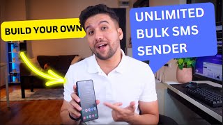 How To Send Unlimited Bulk SMS Using YOUR NUMBER New Method [upl. by Georgine552]