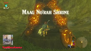 Maag Norah Shrine Walkthrough  The Legend of Zelda Breath of the Wild [upl. by Amliw]