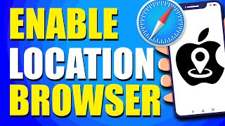 How To Enable Location In Safari Browser Quick amp Easy [upl. by Anihsak806]