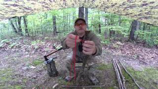 Bushcraft Series 2 Knots Hitches Lashing [upl. by Anelrihs]