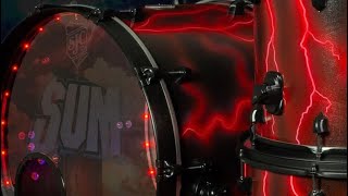 Frank Zummo of Sum 41 drum solo on his new kit [upl. by Owades]