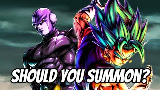 SHOULD YOU SUMMON FOR ULTRA SUPER GOD SS VEGITO amp ULTRA HIT DB LEGENDS [upl. by Niran]