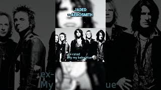 Jaded Aerosmith aerosmith karaoke lyrics Karaoke Version [upl. by Dilisio75]