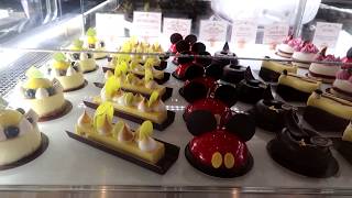 Amorettes Patisserie Disney Springs  Trying some Disney Themed Treats [upl. by Sacks]