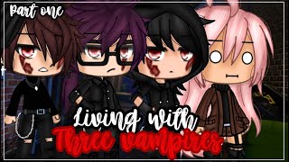 ✨•Living with 3 vampires•✨ Original  Gacha life mini movie  Glmm 12 [upl. by Shaum]