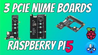 PCIe NVMe for Raspberry Pi 5 Geekworm [upl. by Ahtekahs]