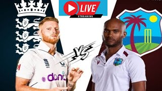 🔴 Live England vs West Indies – TEST Match  WI vs ENG Live  2024  Cricket [upl. by Mattox]