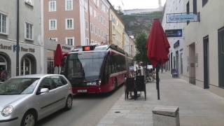 OBUS OberleitungsbusElektrobus der Stadt Salzburg ÖsterreichAustria [upl. by Oderfodog]