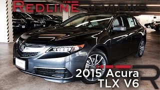 2015 Acura TLX V6 – Redline Review [upl. by Islehc200]