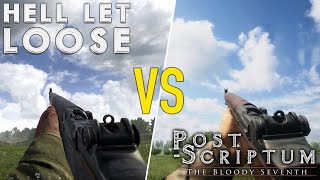 HELL LET LOOSE vs POST SCRIPTUM  Which Is Better Honest Review [upl. by Sharia217]