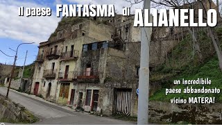 Lincredibile paese FANTASMA di ALIANELLOMatera  Urbex Italia  paesi abbandonati [upl. by Anelim]