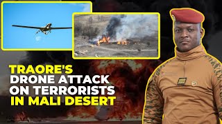 WORLD REACT AS IBRAHIM TRAORES NEW DRONE DID WONDER IN MALI DESERT [upl. by Anirad695]