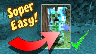 MINECRAFT  How to Make Charged Creepers Super Quick and Easy 1171 [upl. by Repohtsirhc]