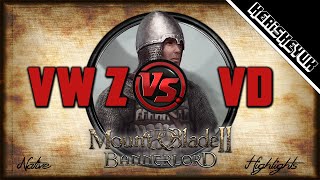 VW Zinfandel vs VD Highlights  Mount and Blade 2 Bannerlord [upl. by Rosel]