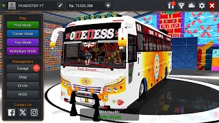 ZEDONE ONENESS LEO LIVERY  NON COLOR CODE KERALA TOURIST BUS  live oneness [upl. by Ingram]