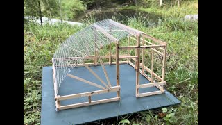 The Ultimate Cattle Panel Greenhouse Build [upl. by Nnaylloh]