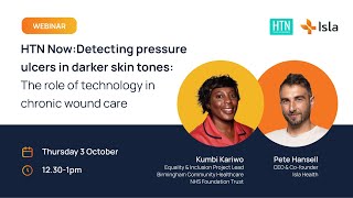 Detecting pressure ulcers in darker skin tones The role of technology in chronic wound care [upl. by Monreal]