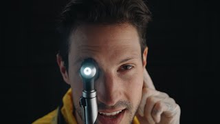 ASMR EXAMINING YOUR SOUND Light Triggers Face Touching  Medical Exam Roleplay [upl. by Lukasz]