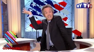 Linvestiture à 2 bals de Donald Trump  Quotidien du 23 Janvier  Quotidien avec Yann Barthès [upl. by Kus]