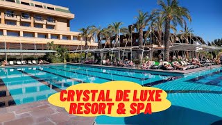 Crystal De Luxe Resort amp Spa  All Inclusive Kemer Turkey [upl. by Nena]