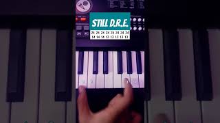 Still DRE Piano Tutorial tiktok viral shorts [upl. by Phenice]