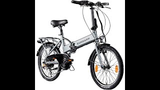 Zündapp Faltrad EBike 20 Zoll Z101  BESTSELLER  Klapprad Pedelec StVZO Elektrofaltrad 6 Gang [upl. by Upton290]