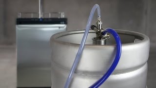 How to Tap a Keg for Your Kegerator in Your Bar or Home [upl. by Merrili]