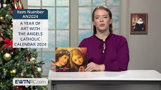 AN2024A YEAR OF ART WITH THE ANGELS CATHOLIC CALENDAR 2024 [upl. by Vastha]